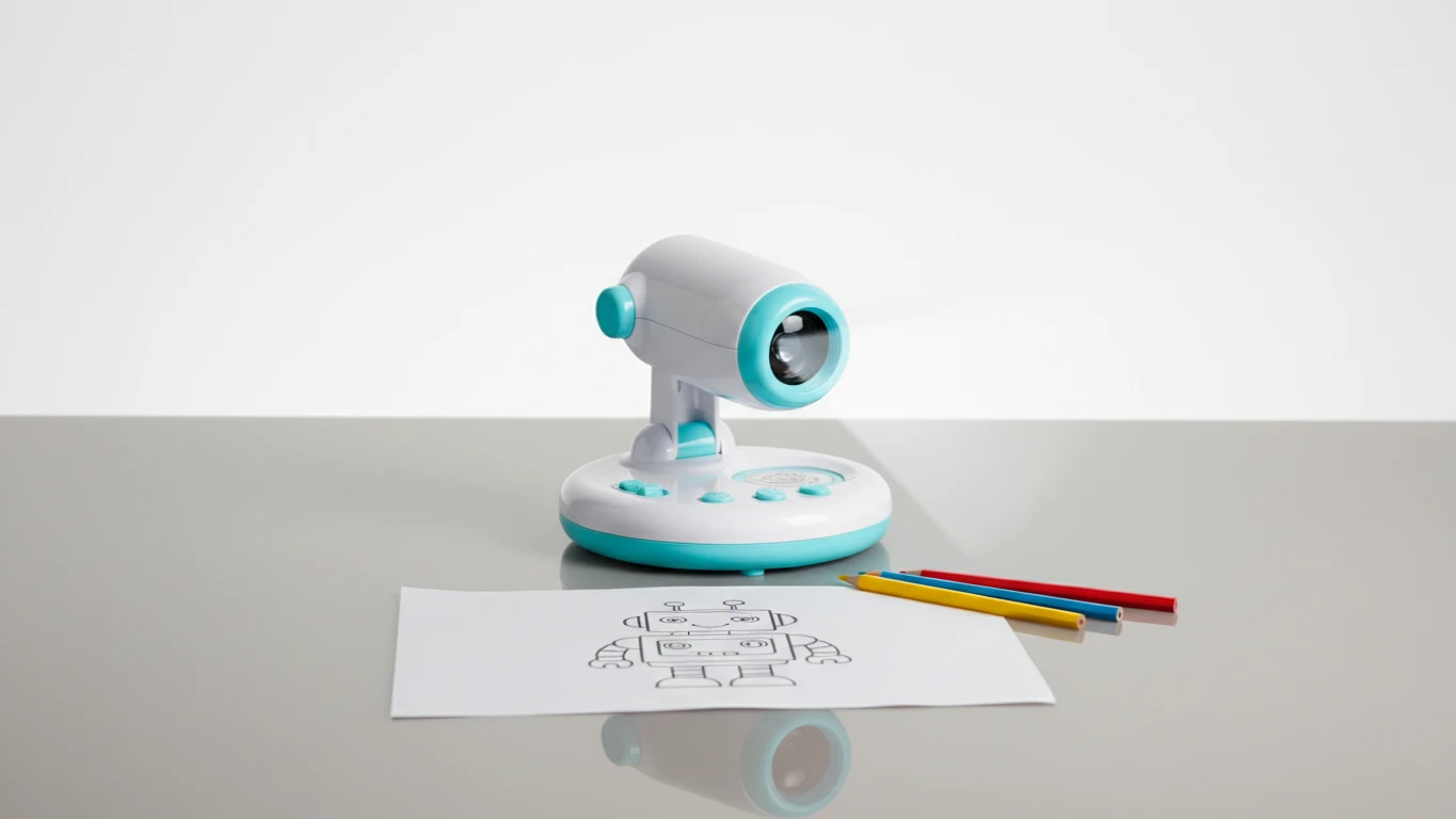 Projetor de Desenhos para Colorir