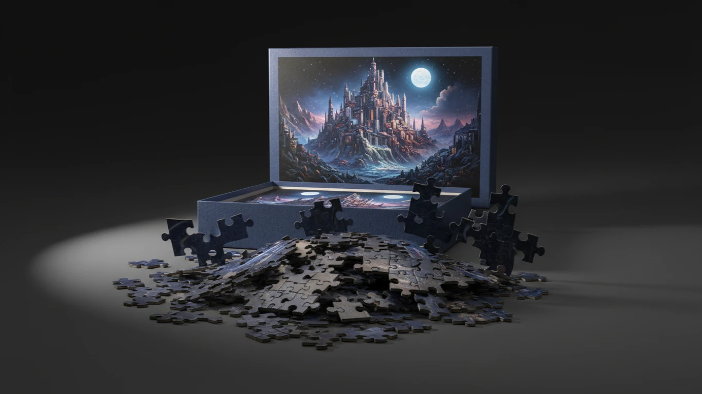 Puzzles Grandes e Complexos