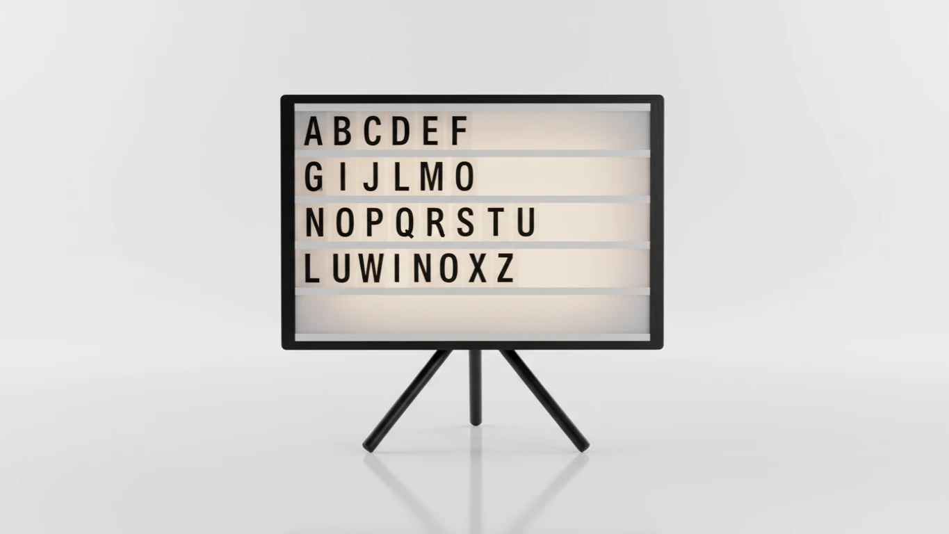 Quadro de Avisos Luminoso (Cinema)