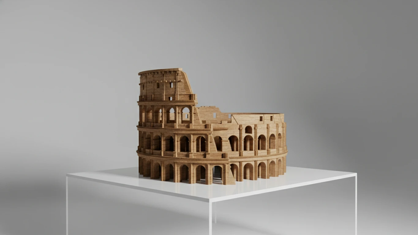 Quebra-Cabeça 3D (Monumento ou Veículo)