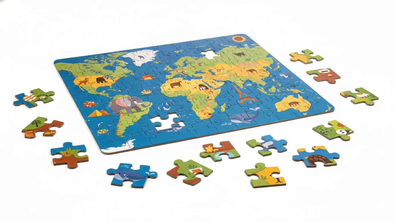 Quebra-Cabeça Gigante Educativo