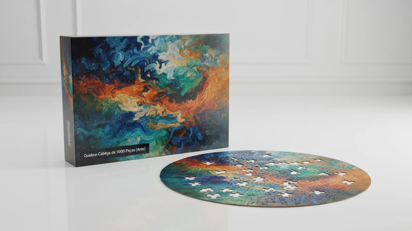 Quebra-Cabeça de 1000 Peças (Arte)