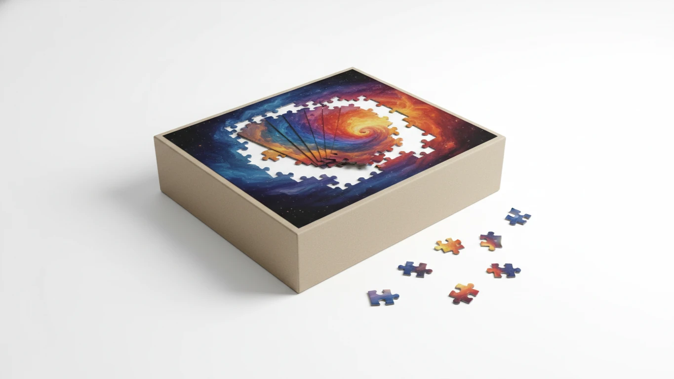 Quebra-Cabeça de Arte com 1000 Peças