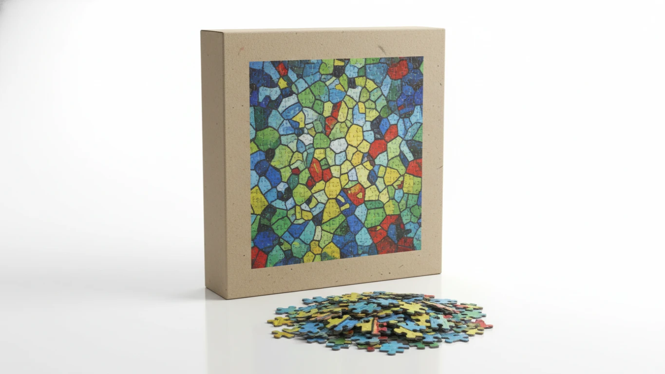 Quebra-Cabeça de Arte com Mil Peças