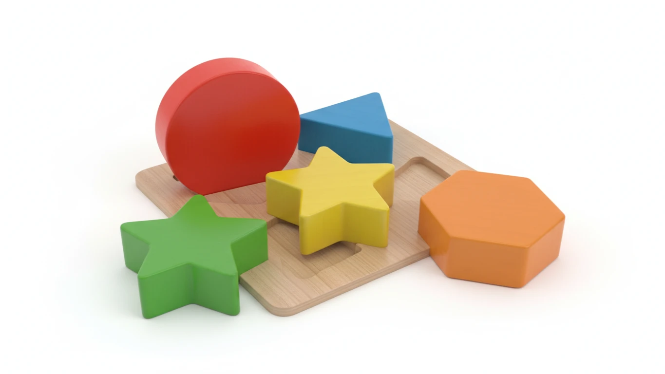 Quebra-Cabeça de Madeira Educativo (Peças Grandes)