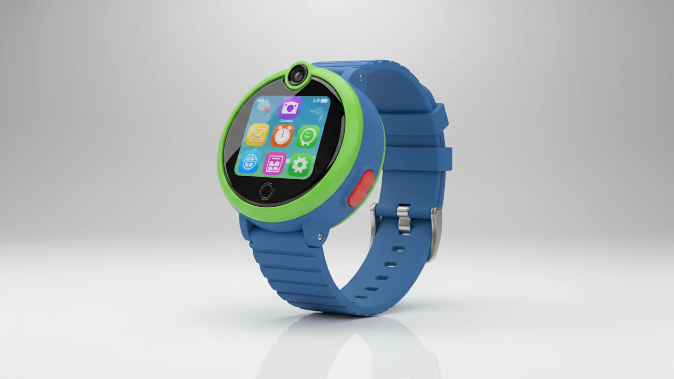 Relógio Inteligente Infantil com Jogos e Câmera