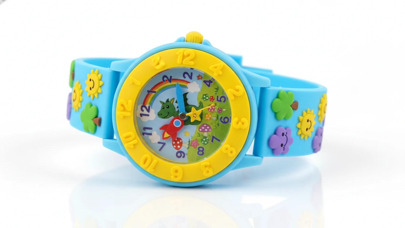 Relógio de Pulso Infantil Divertido