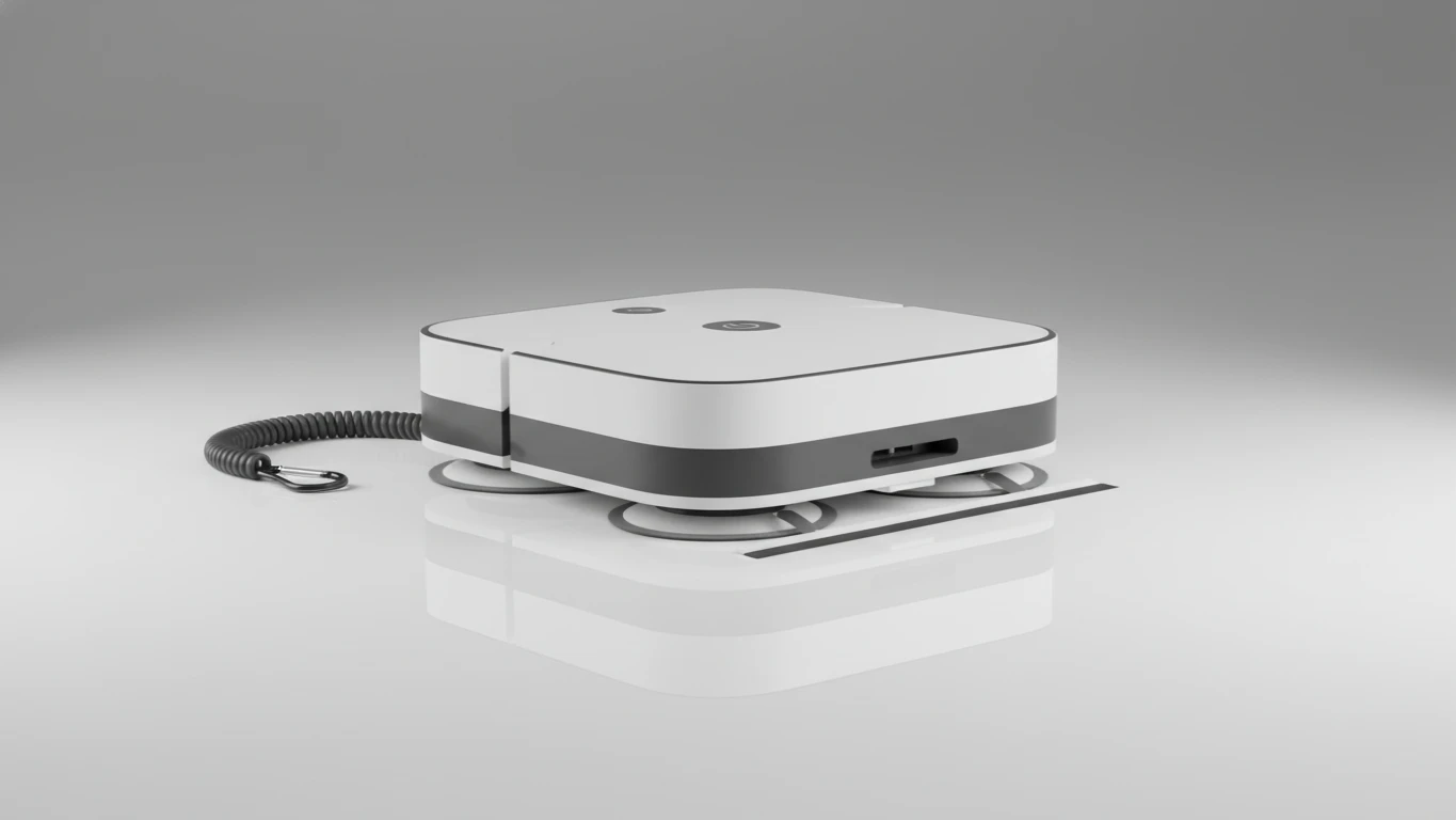 Robô de Limpeza de Vidros