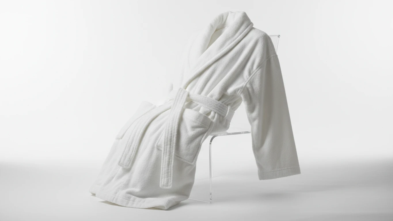 Roupão de Banho de Algodão Egípcio