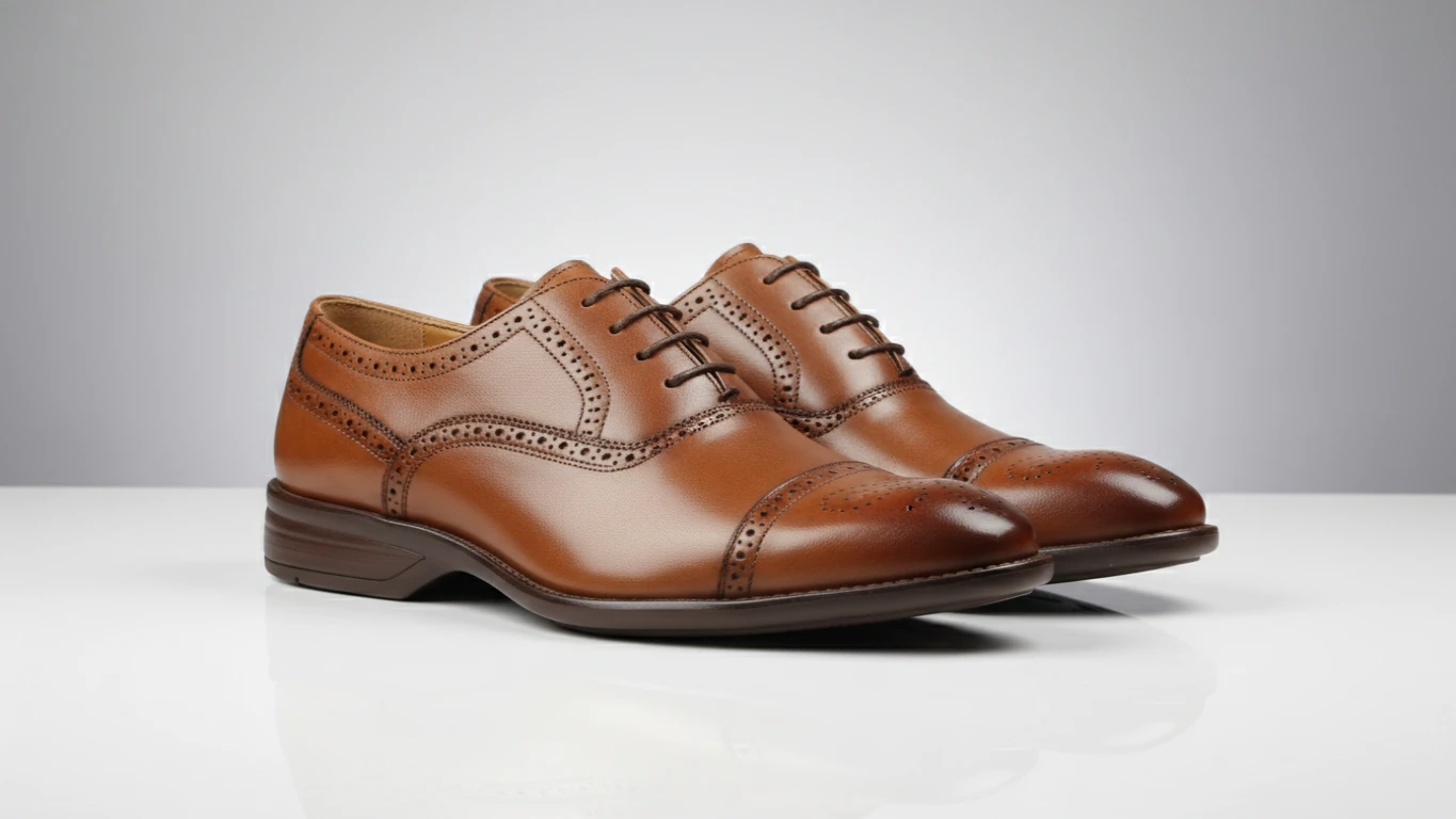 Sapato Social Confortável de Couro