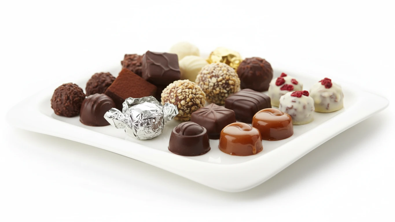 Seleção Premium de Chocolates Finos