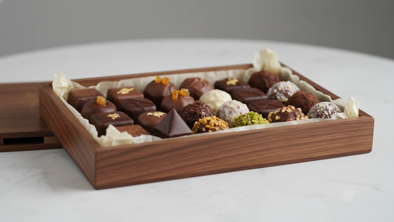 Seleção de Chocolates Artesanais Premium