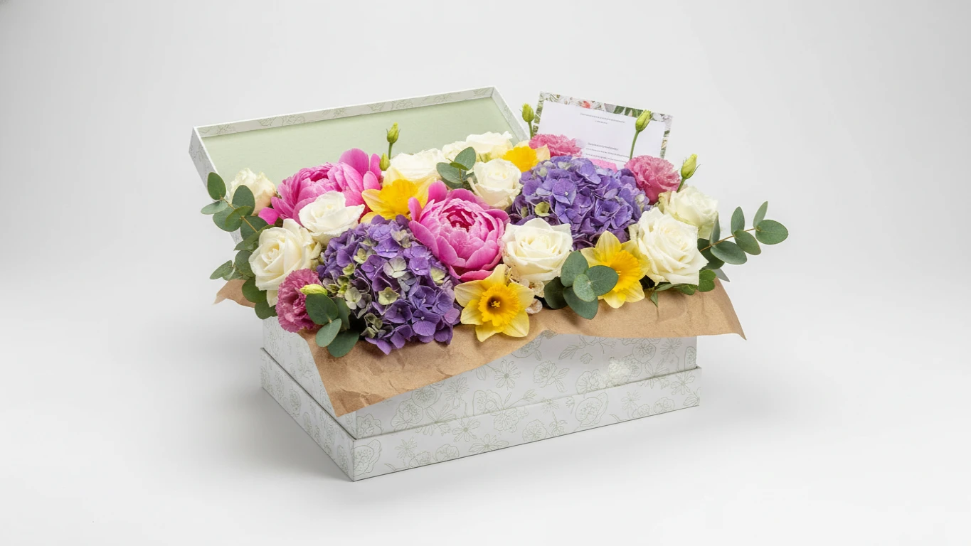 Serviço de Assinatura de Flores Frescas Mensal