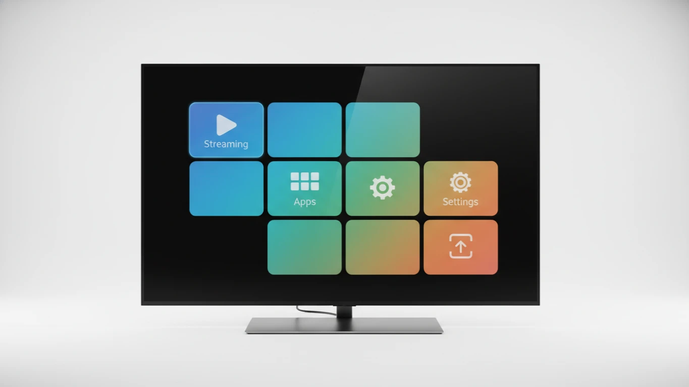 Smart TV com Interface Simplificada