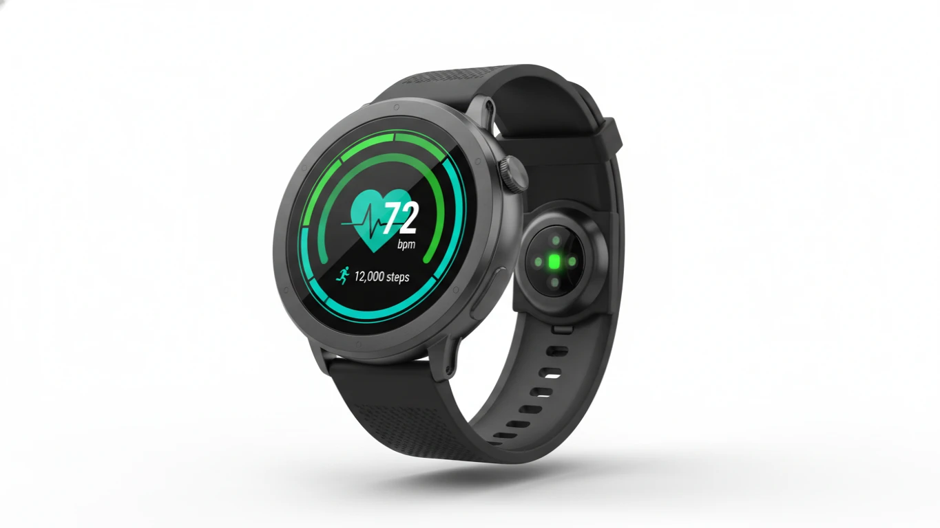 Smartwatch Fitness com Monitor Cardíaco