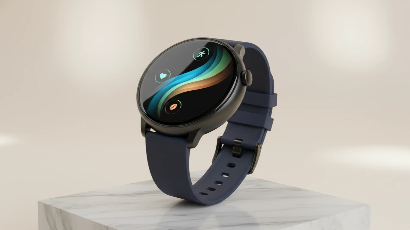 Smartwatch com Funções de Saúde e Bem-Estar