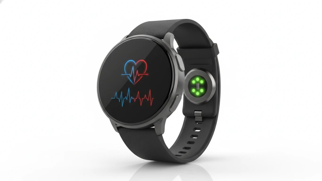 Smartwatch com Monitor Cardíaco
