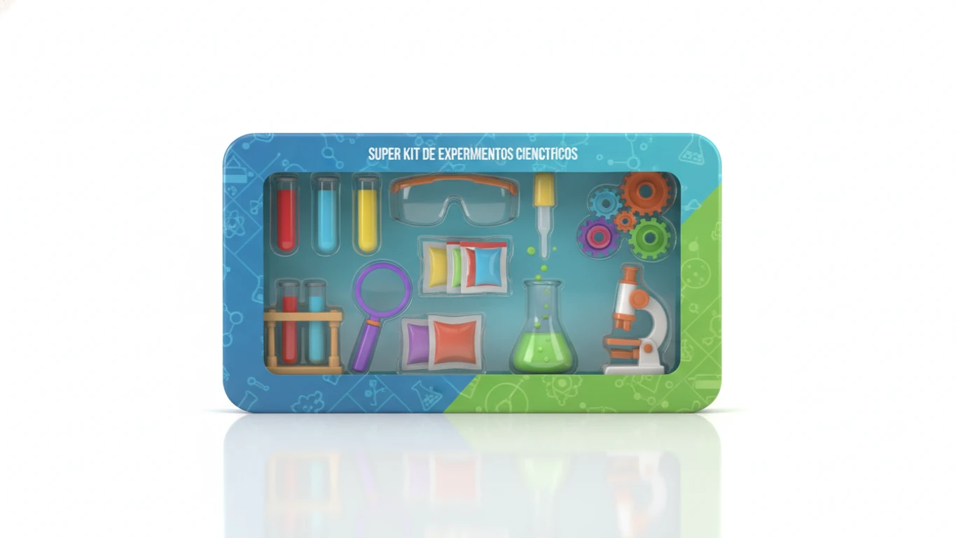 Super Kit de Experimentos Científicos
