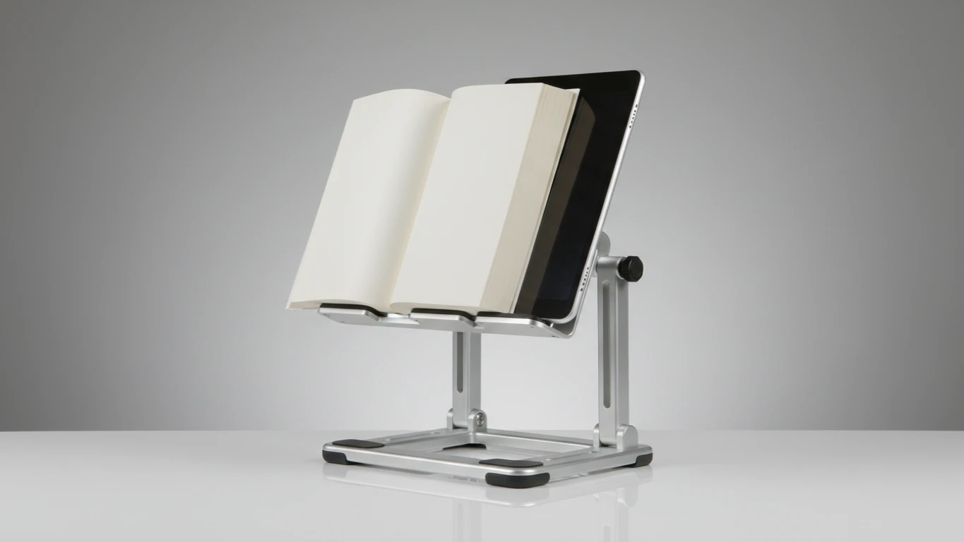 Suporte Ajustável para Livros e Tablets
