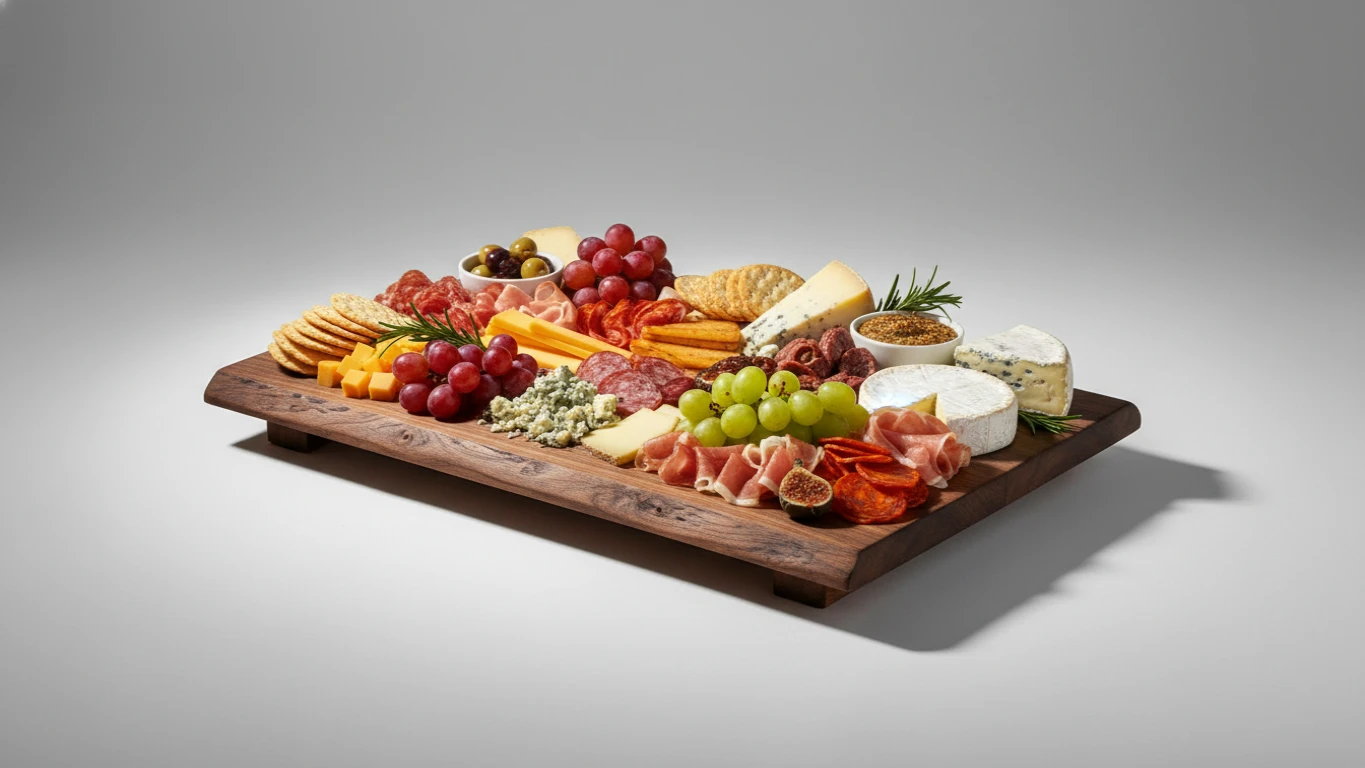 Tábua de Charcutaria em Madeira Nobre