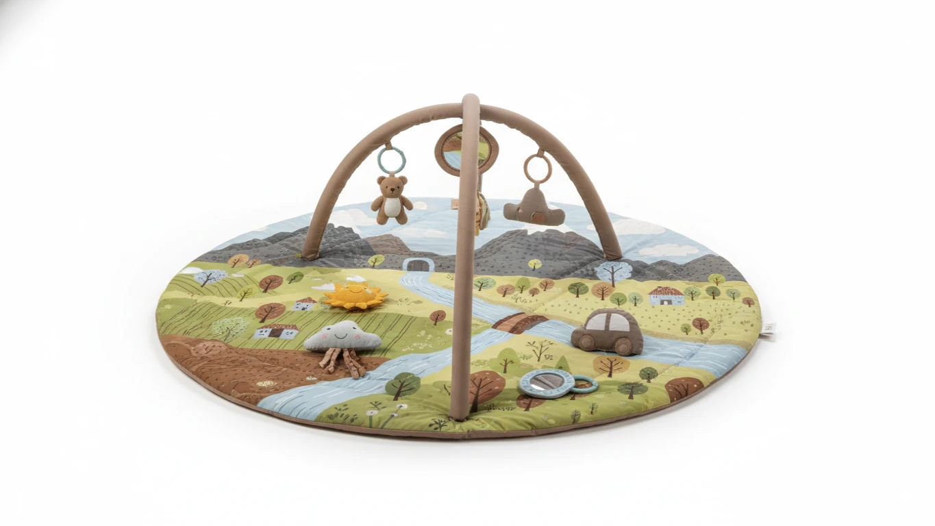 Tapete de Atividades Grande com Cenário