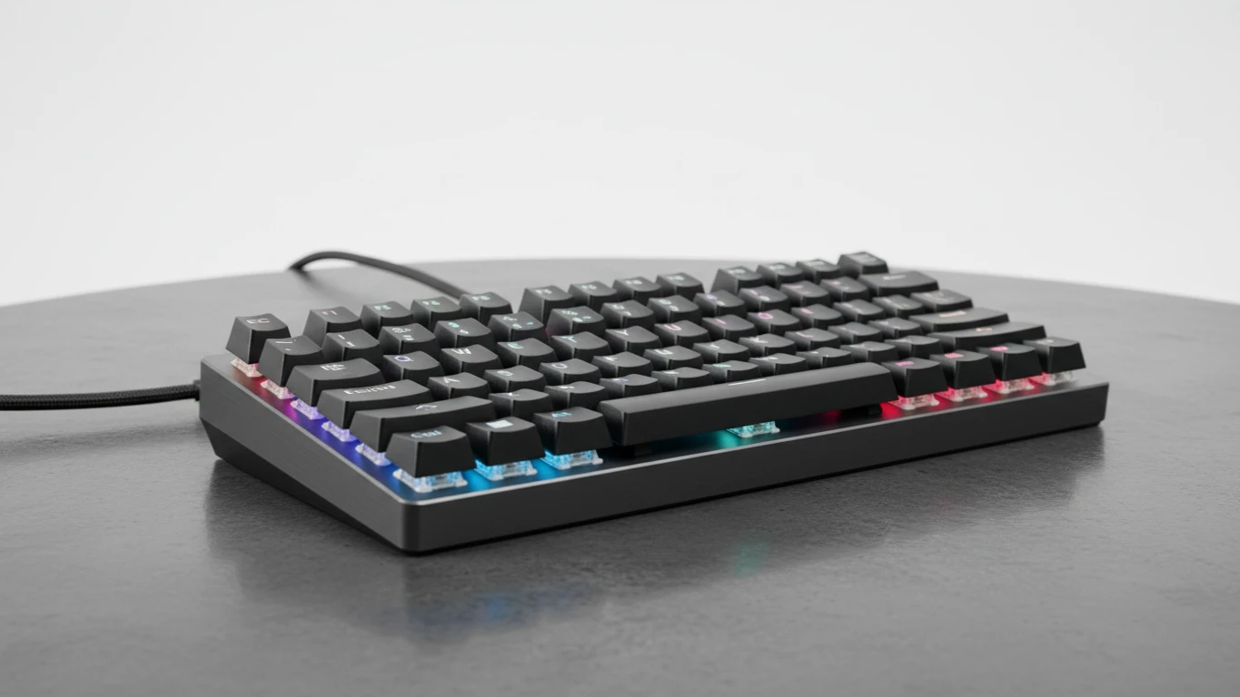 Teclado Gamer Mecânico Compacto
