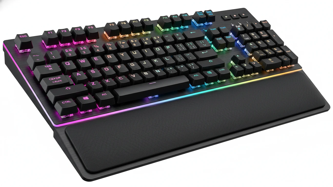 Teclado Mecânico Gamer RGB