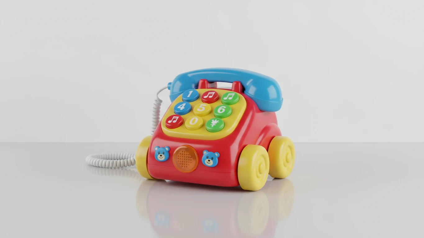 Telefone Musical de Brinquedo