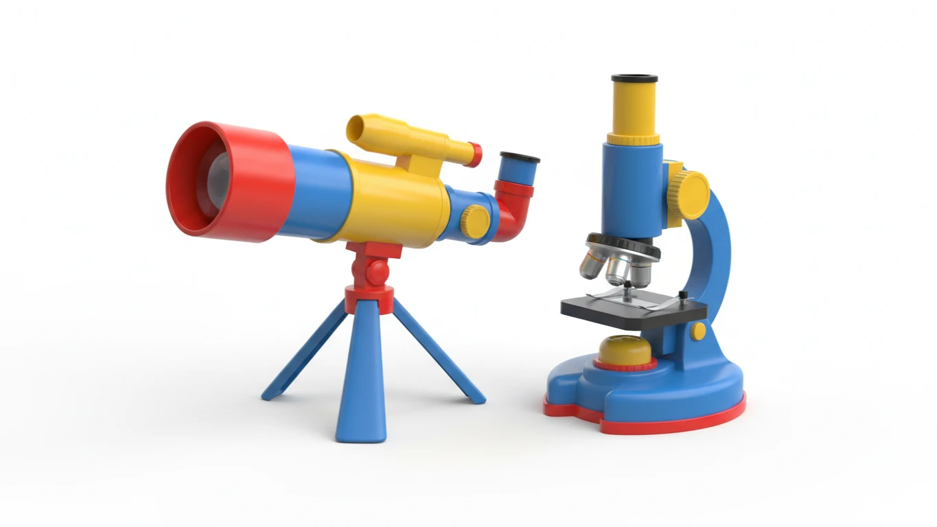 Telescópio ou Microscópio Infantil