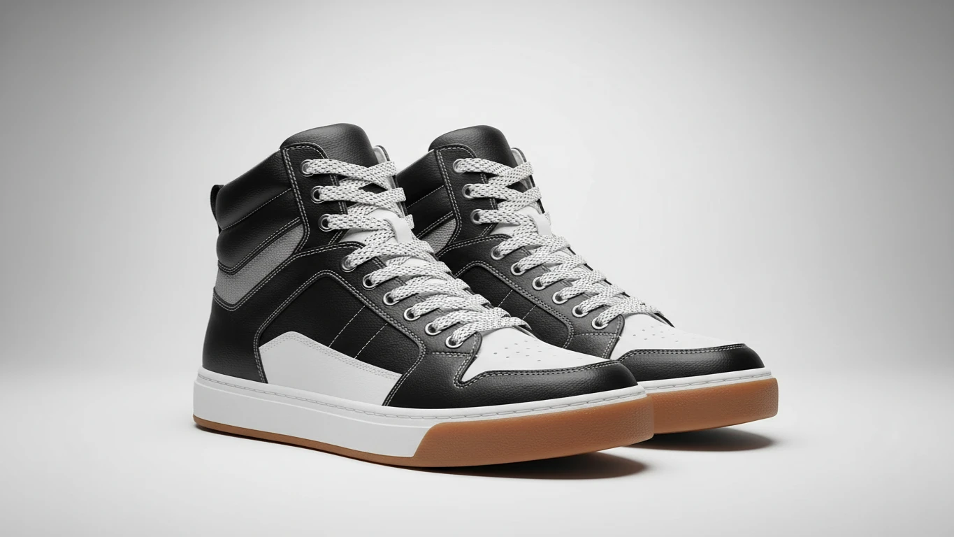 Tênis Cano Alto Estilo Street