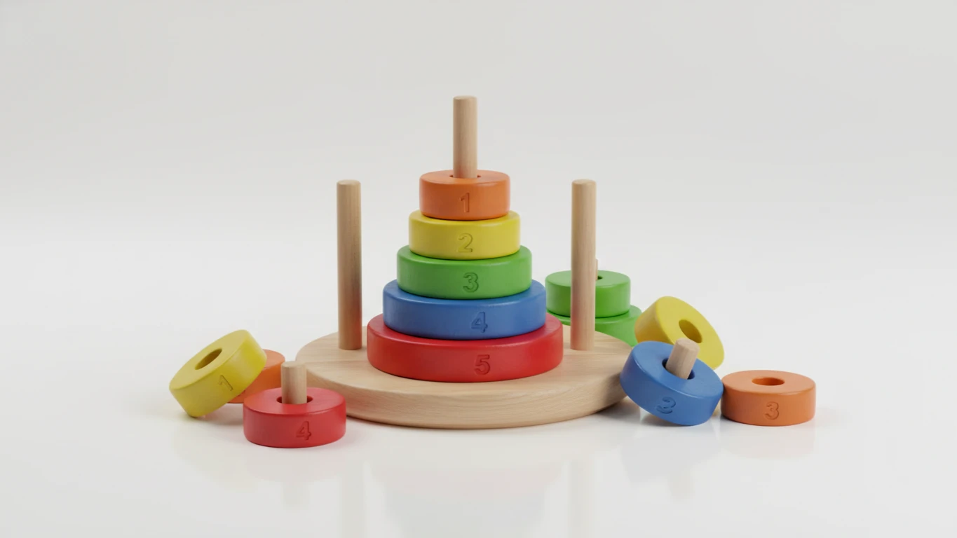 Torre de Empilhar Educativa