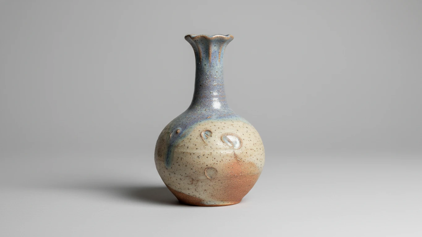 Vaso Decorativo de Cerâmica Artesanal