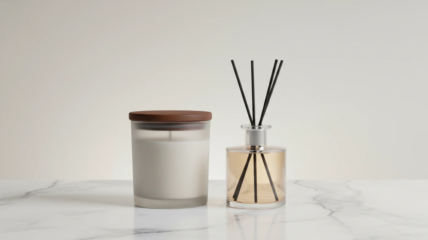 Vela Aromática Premium e Difusor de Ambientes