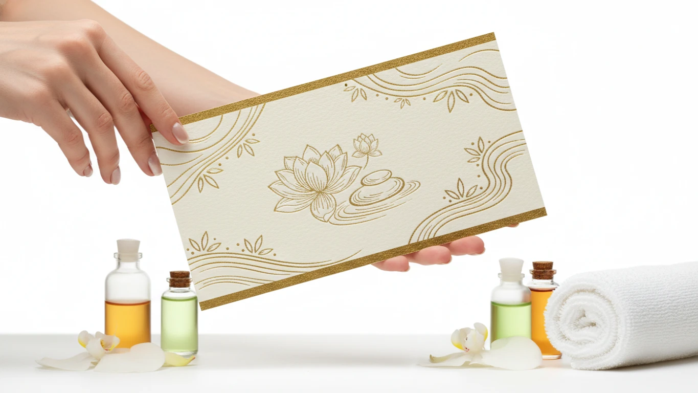 Voucher para Dia de Spa Relaxante