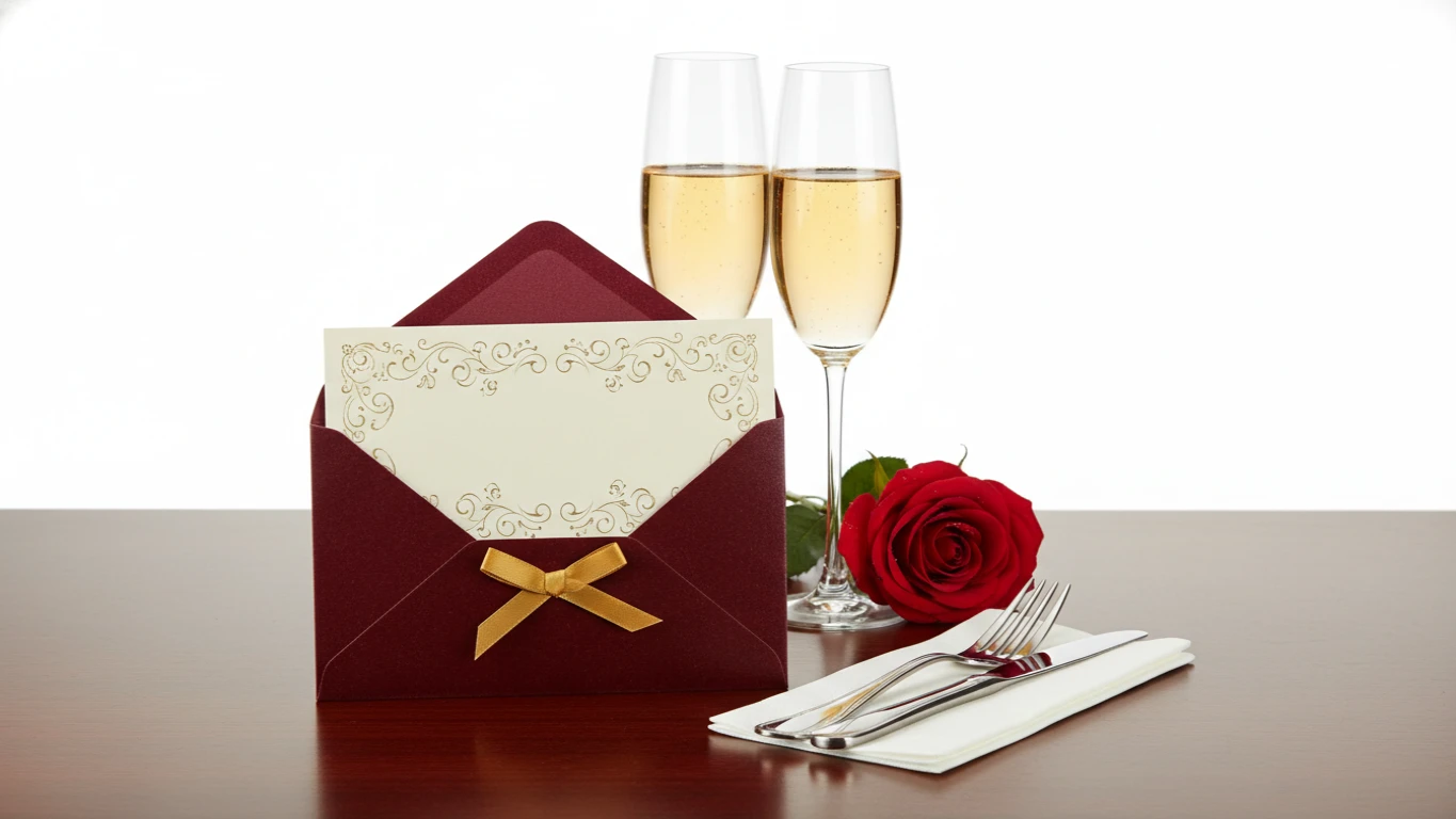 Voucher para Jantar Romântico em Restaurante Exclusivo