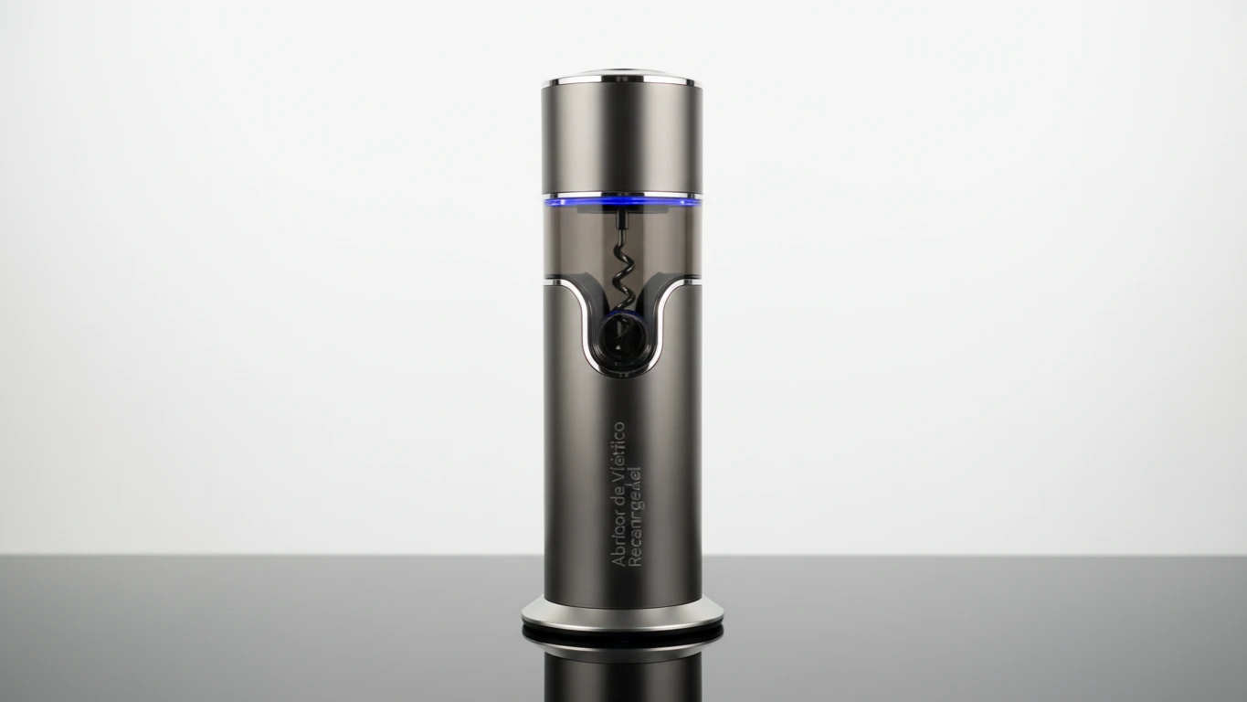 Abridor de Vinho Elétrico Recarregável