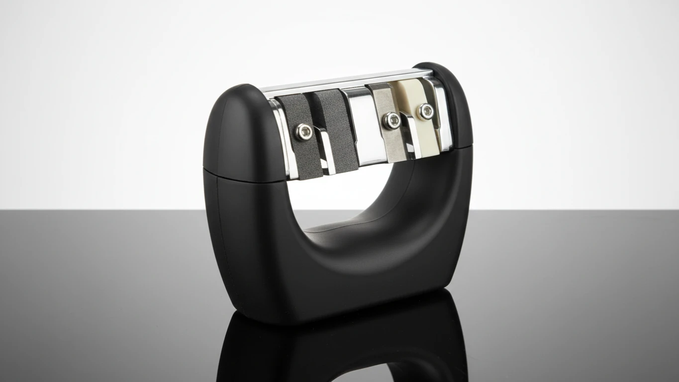 Afiador de Facas Ergonômico de Dois Estágios