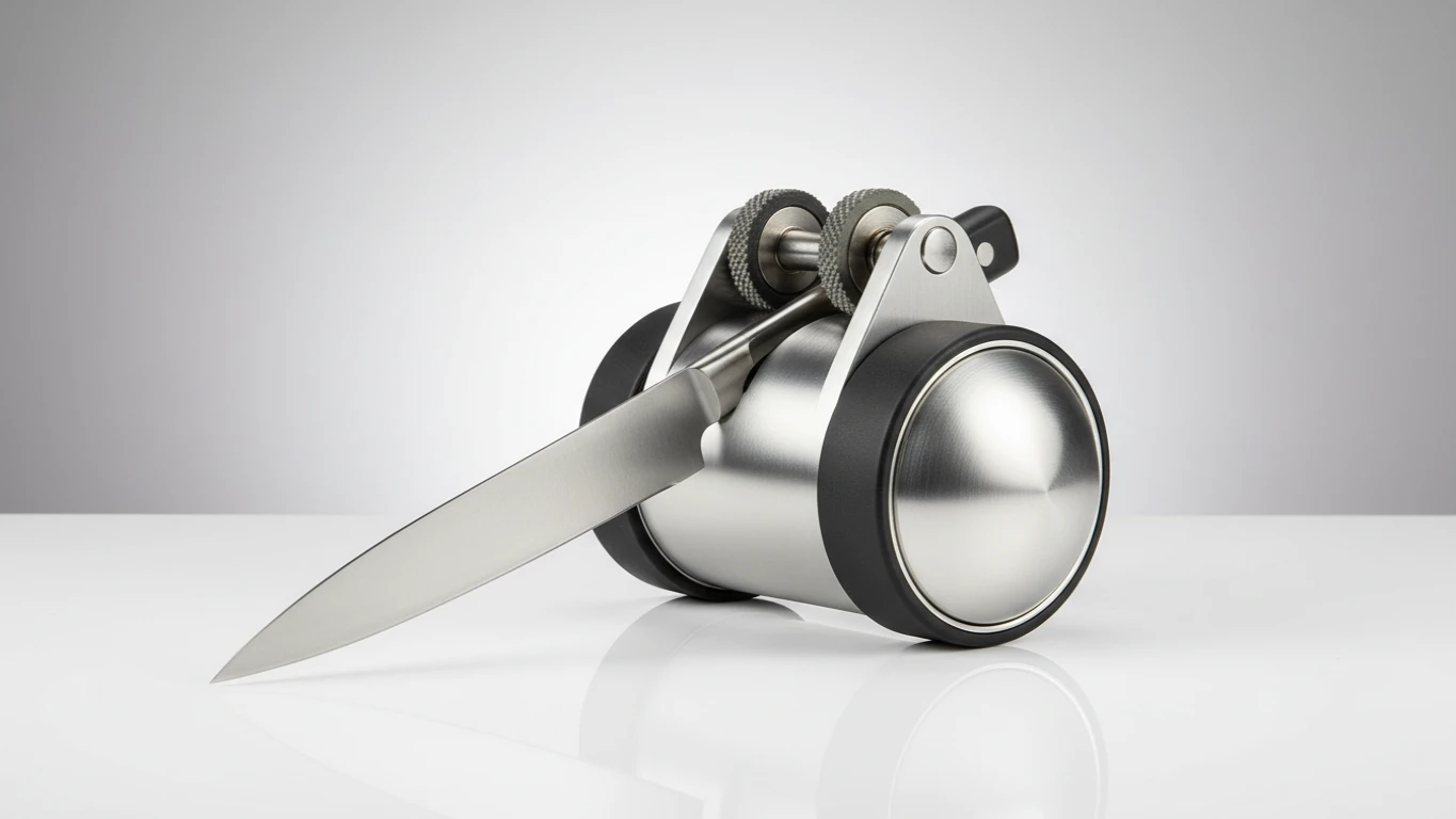 Afiador de Facas de Rolamento Magnético