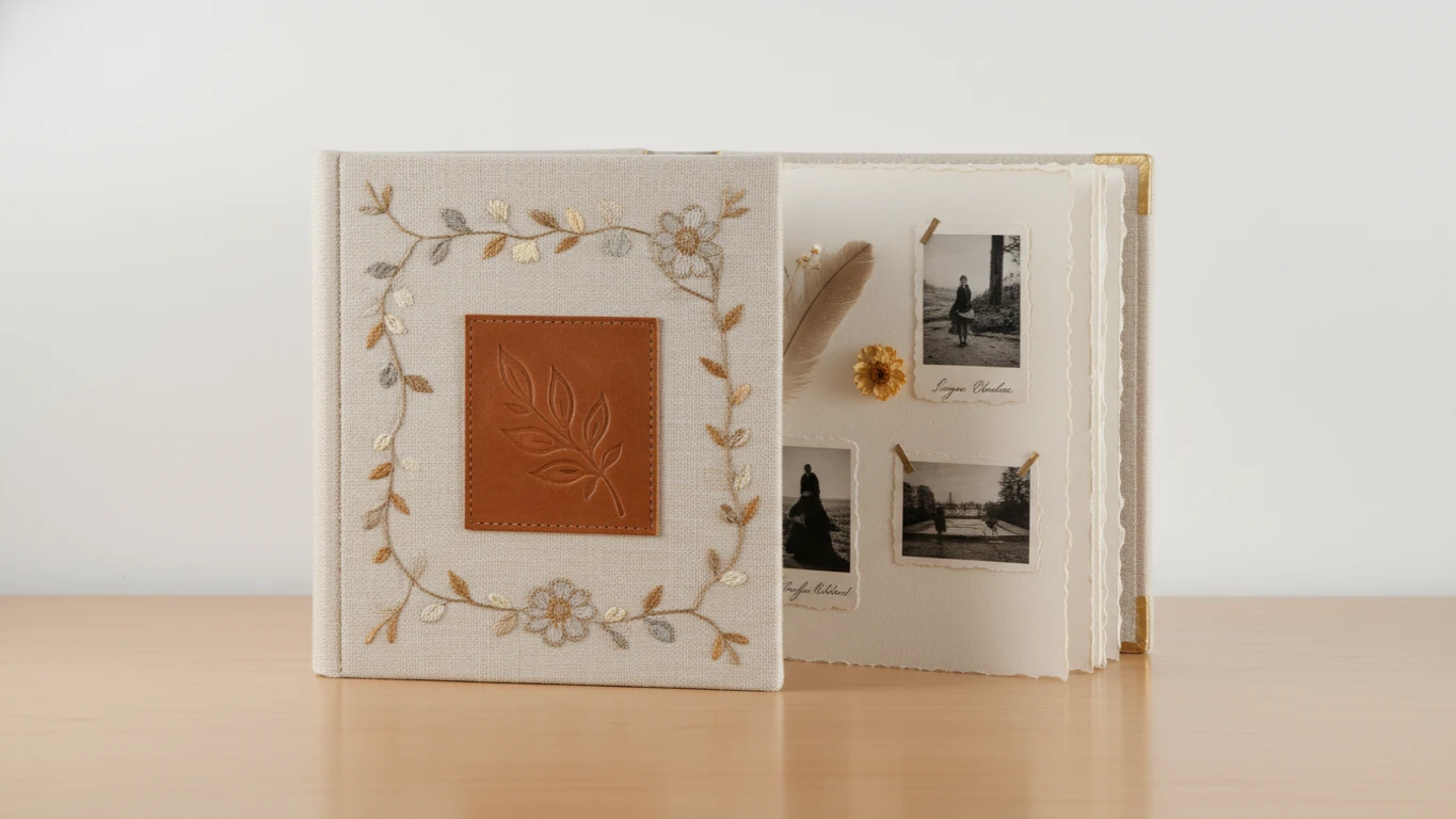 Álbum de Fotos Personalizado e Artesanal
