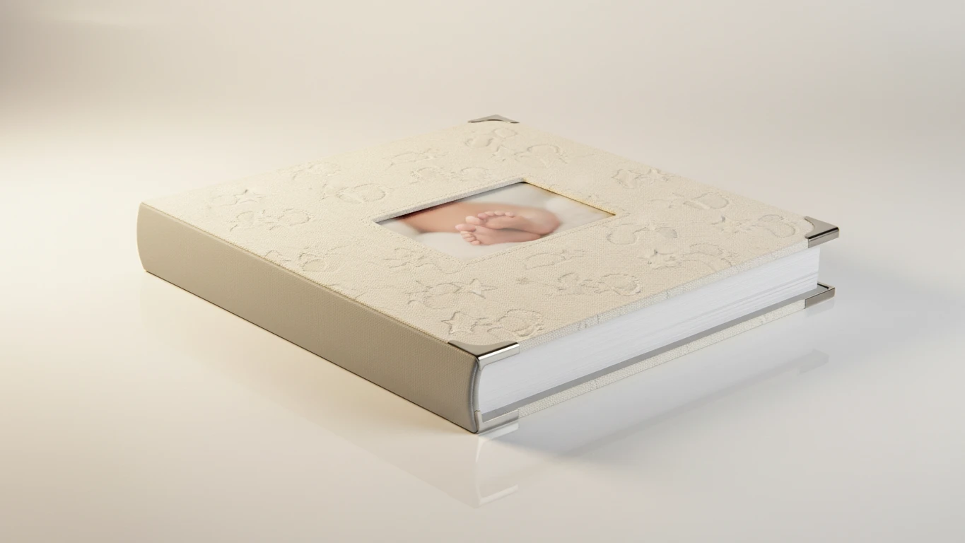 Álbum de Fotos Personalizado para o Bebê
