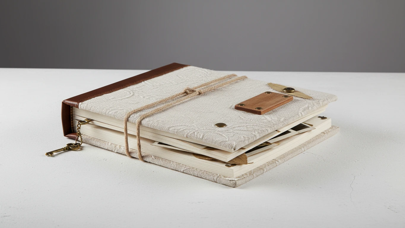 Álbum de Fotos Scrapbook