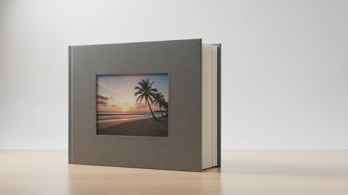 Álbum de Fotos com Capa Personalizada