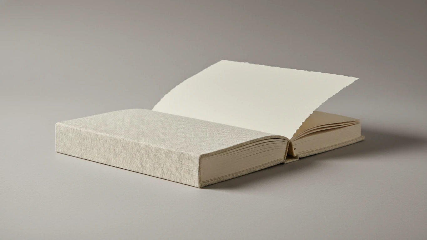 Álbum de Fotos com Capa de Linho