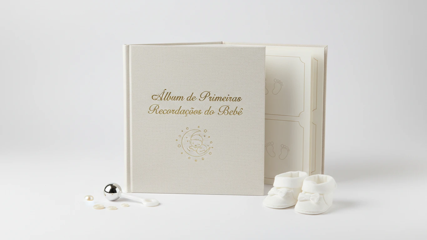 Álbum de Primeiras Recordações do Bebê