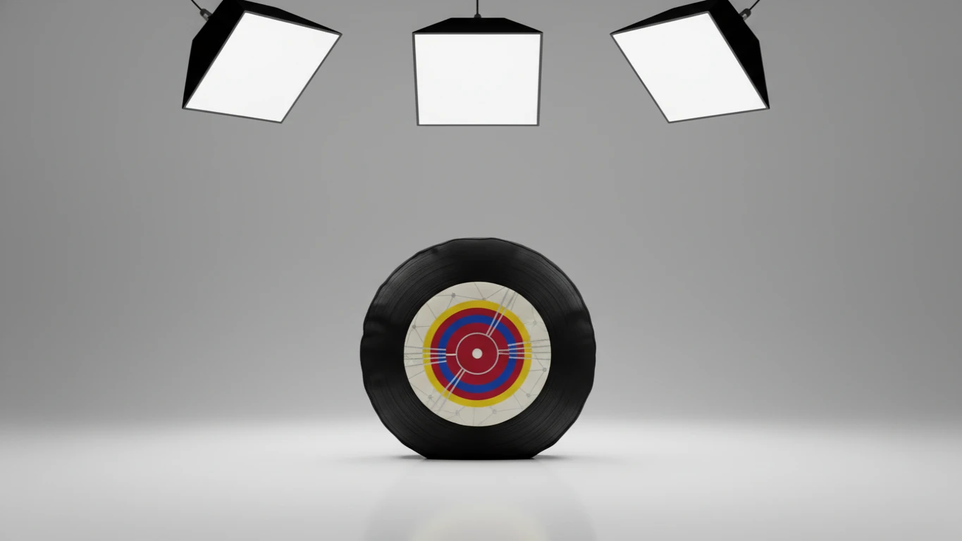 Almofada Decorativa Formato de Vinil