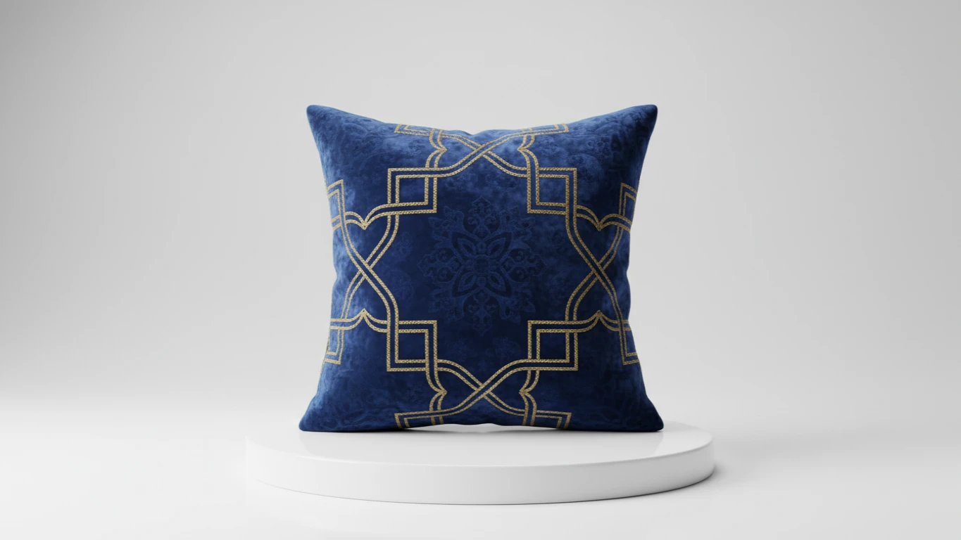 Almofada Decorativa de Veludo Temática