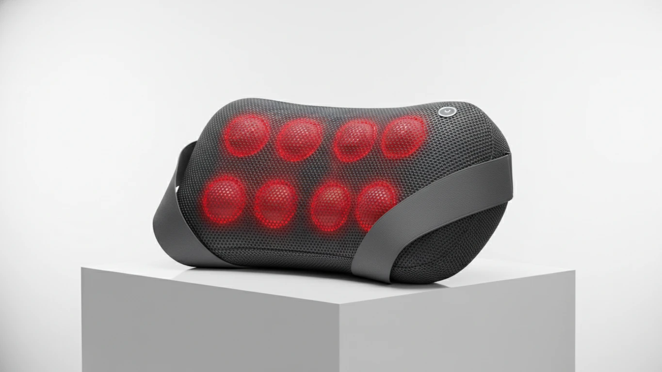 Almofada de Massagem Shiatsu com Aquecimento