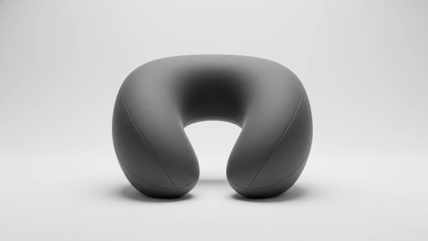Almofada de Viagem Ergonômica com Memória