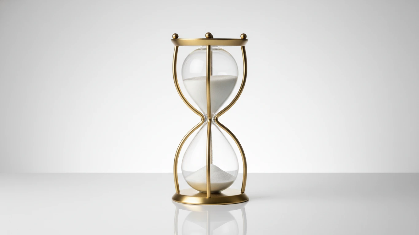 Ampulheta Decorativa de Areia