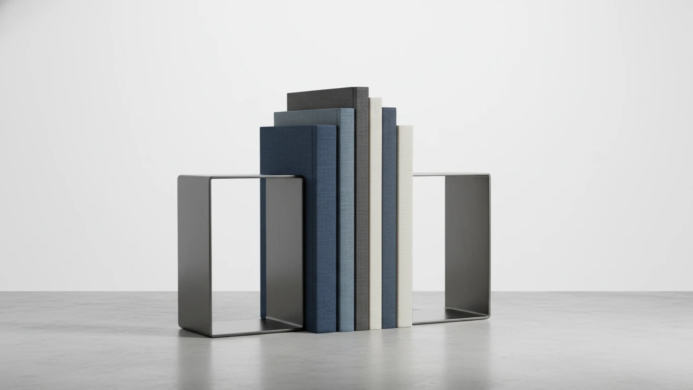 Aparador de Livros em Metal